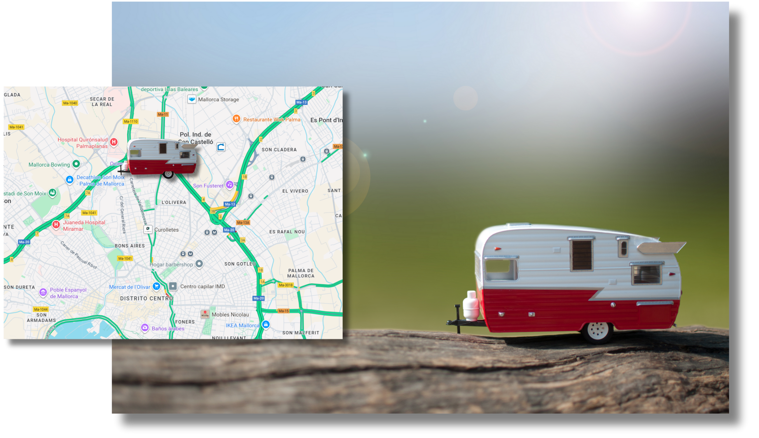 Gestión de alquiler de caravanas - ZonnaGPS