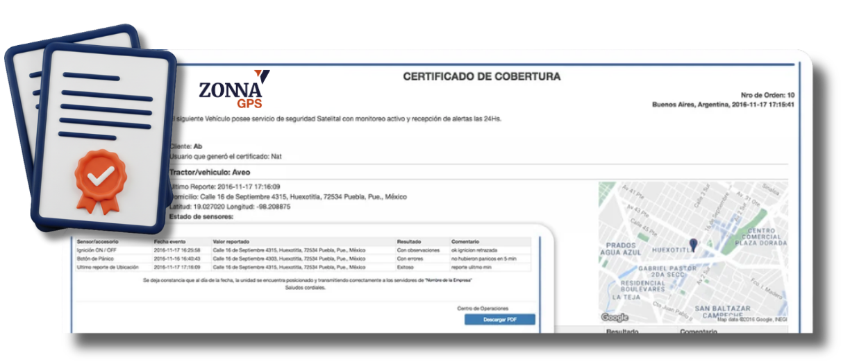 Certificación de cargas refrigeradas