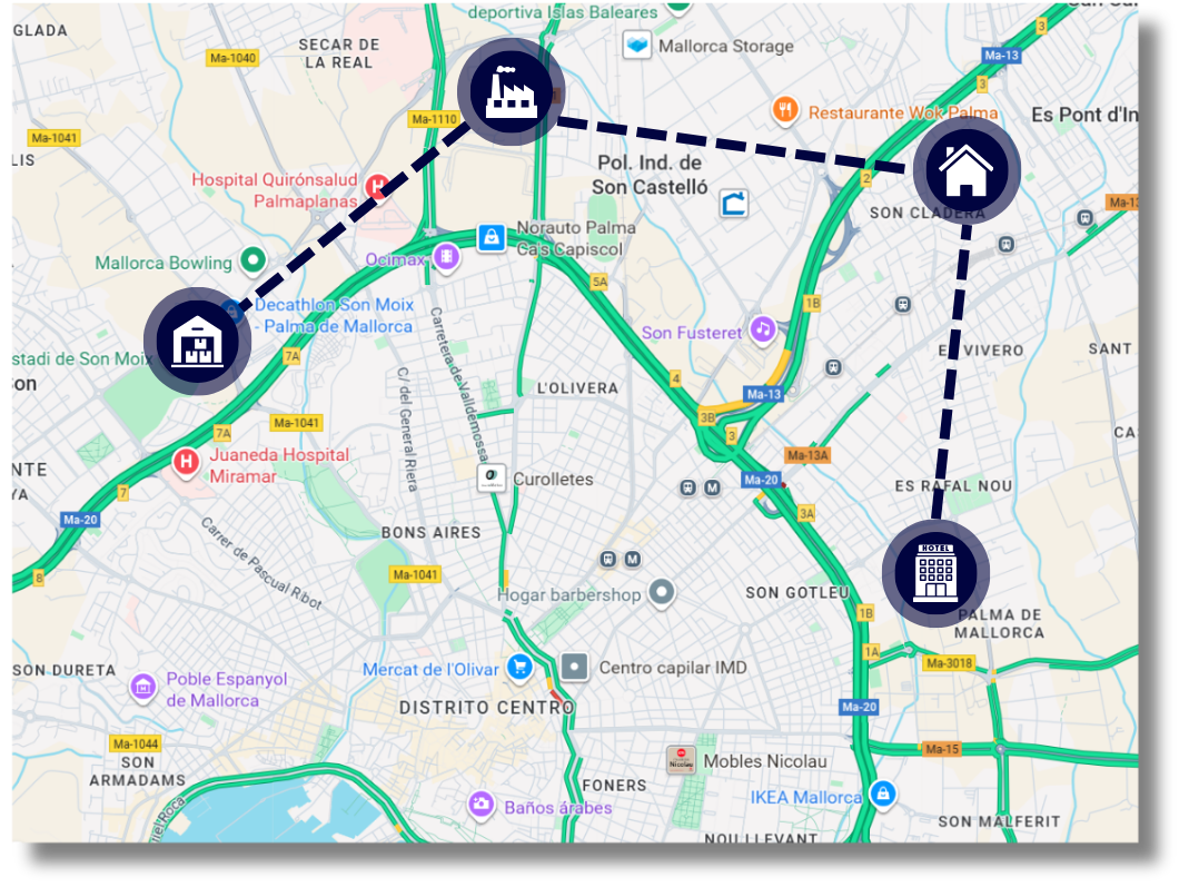 RutasFlex Zonna - Armado dinámico de ruta